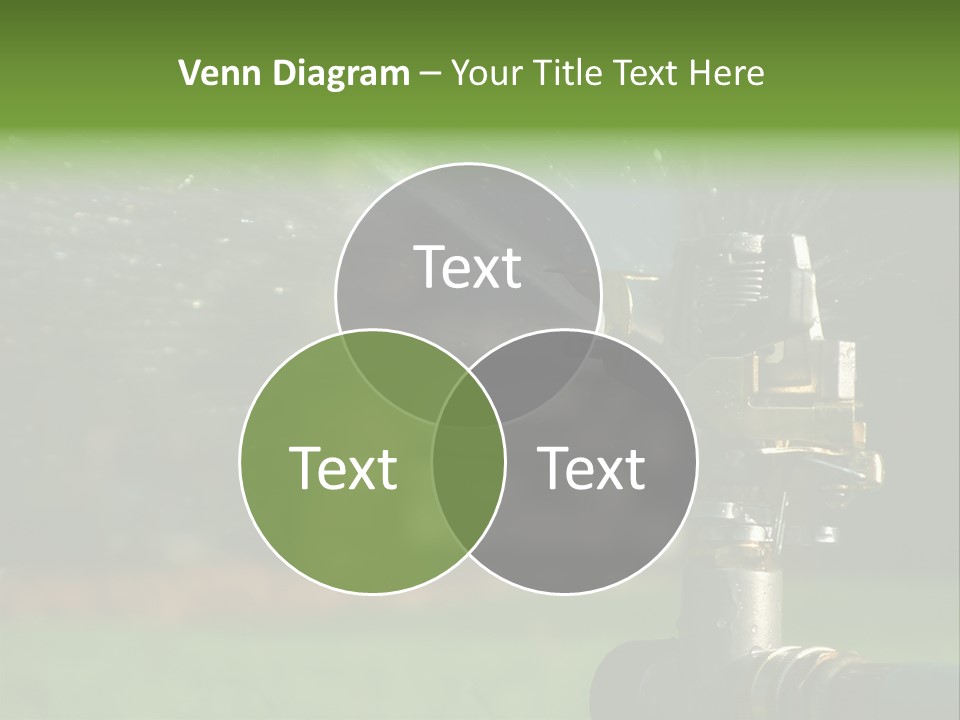 Rain Yard Wet PowerPoint Template