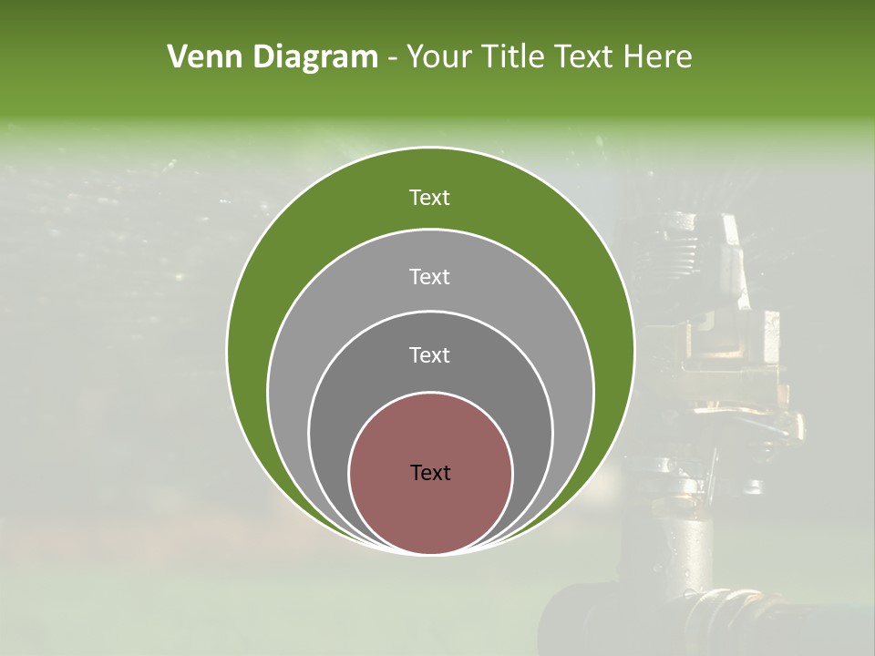 Rain Yard Wet PowerPoint Template