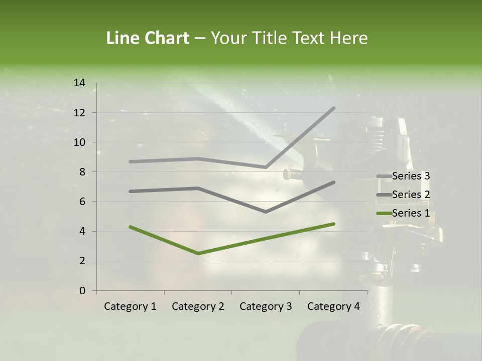 Rain Yard Wet PowerPoint Template