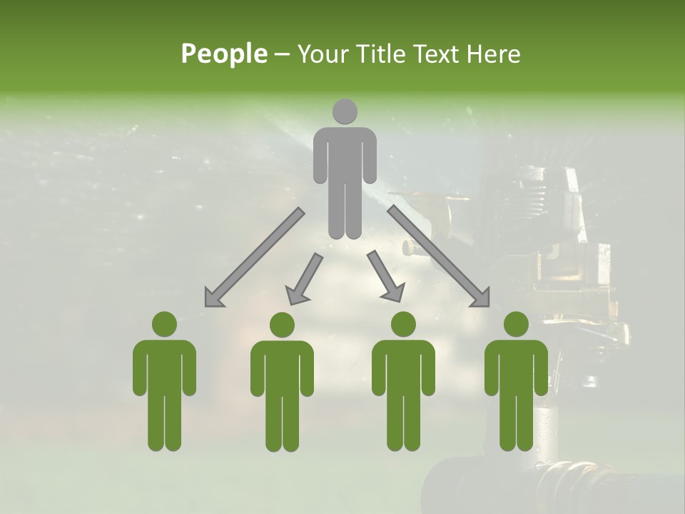 Rain Yard Wet PowerPoint Template