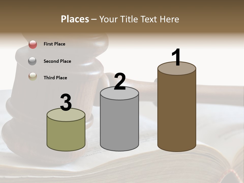 Crimecase Gavel Authority PowerPoint Template