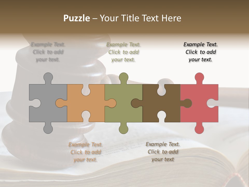 Crimecase Gavel Authority PowerPoint Template