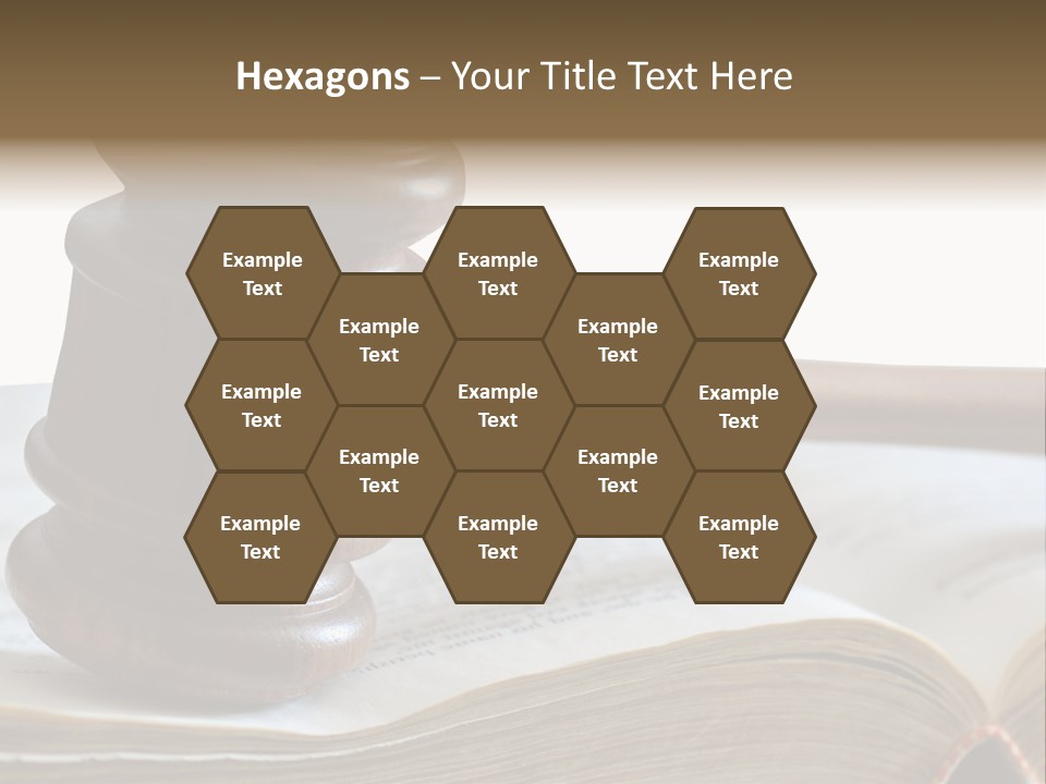 Crimecase Gavel Authority PowerPoint Template