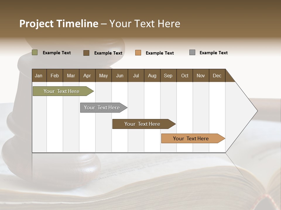 Crimecase Gavel Authority PowerPoint Template