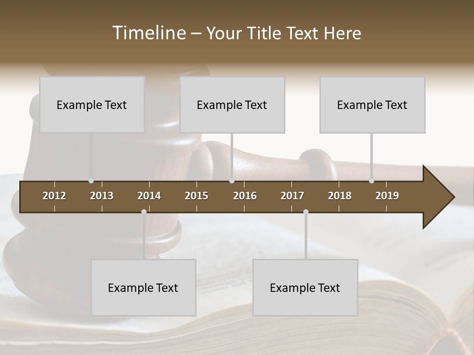 Crimecase Gavel Authority PowerPoint Template
