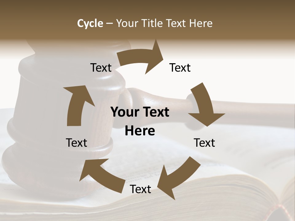 Crimecase Gavel Authority PowerPoint Template
