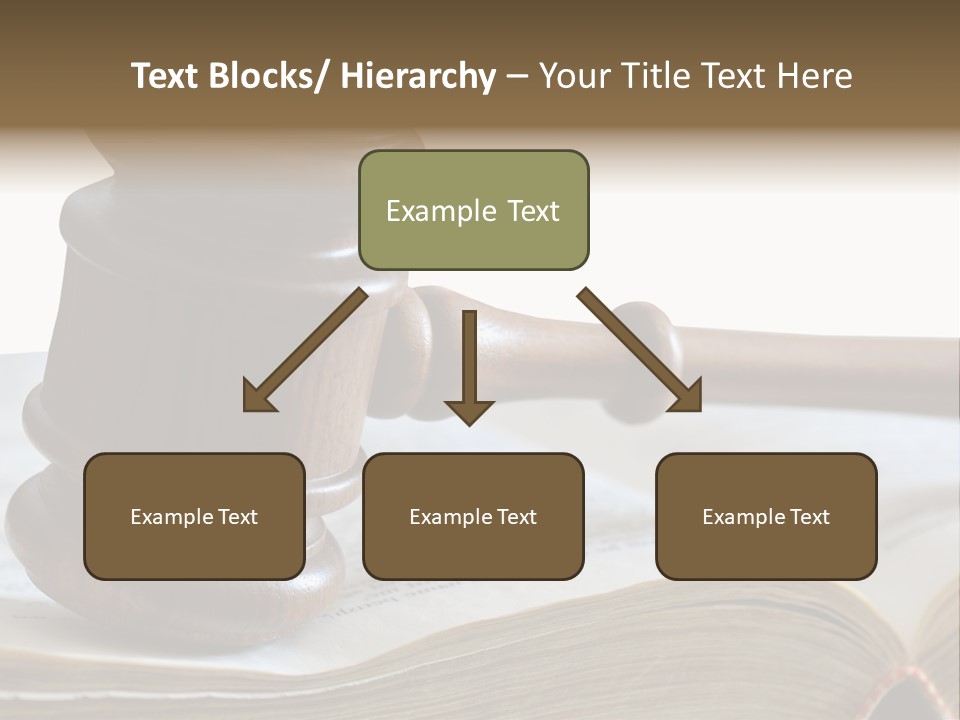 Crimecase Gavel Authority PowerPoint Template