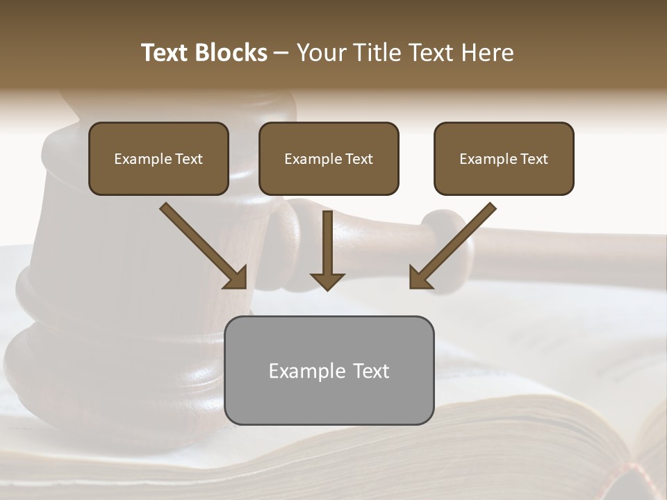 Crimecase Gavel Authority PowerPoint Template