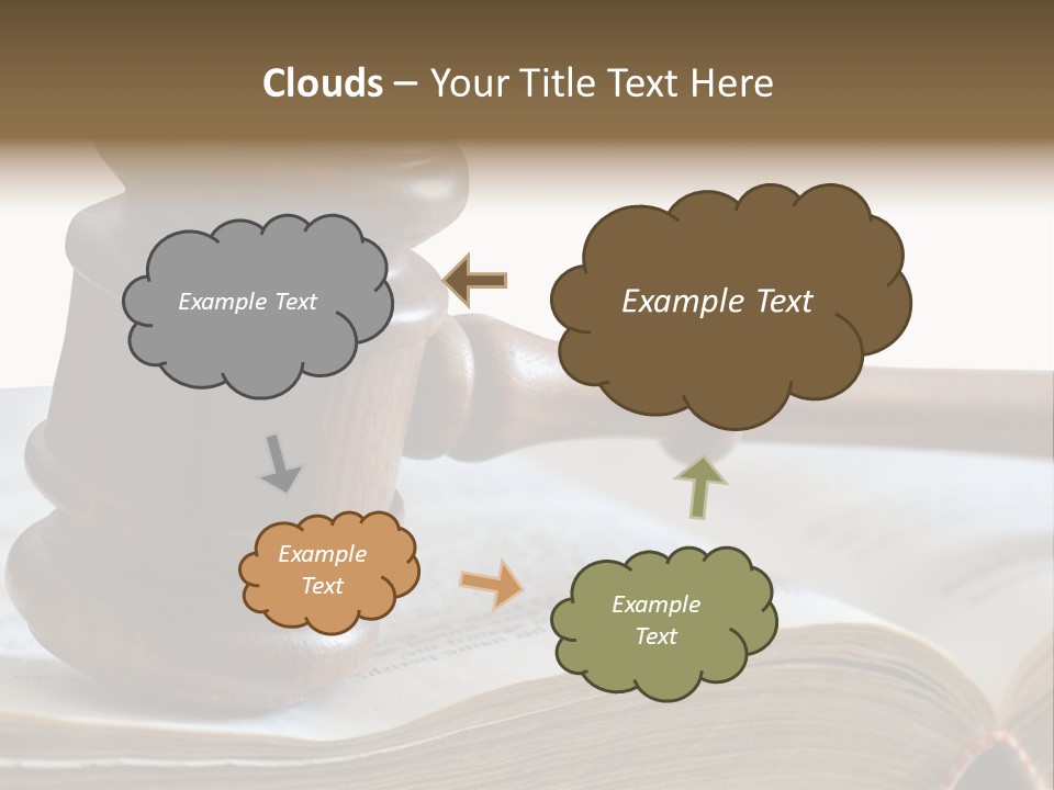 Crimecase Gavel Authority PowerPoint Template