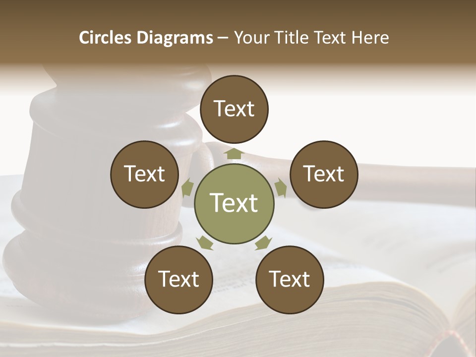 Crimecase Gavel Authority PowerPoint Template