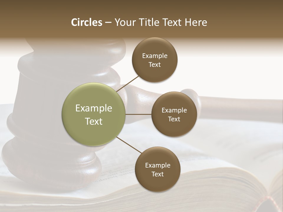 Crimecase Gavel Authority PowerPoint Template