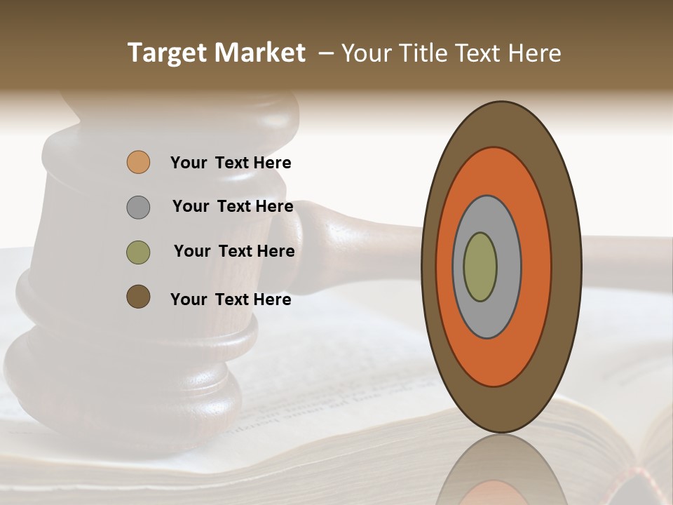 Crimecase Gavel Authority PowerPoint Template