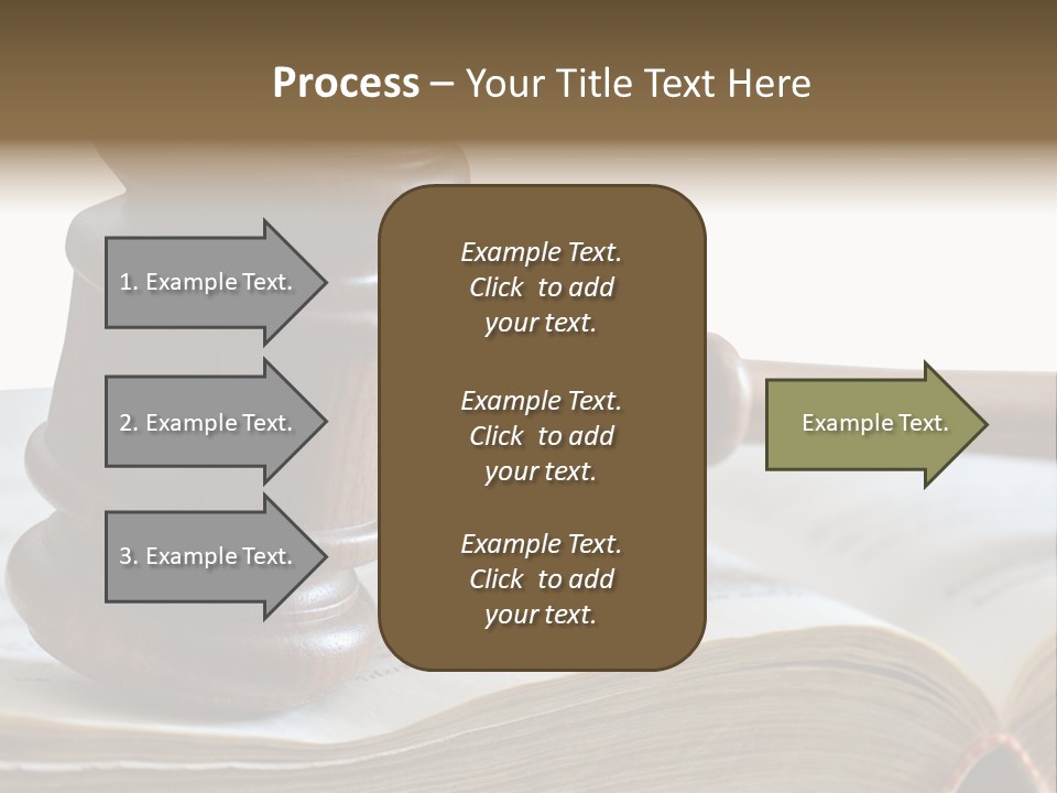 Crimecase Gavel Authority PowerPoint Template