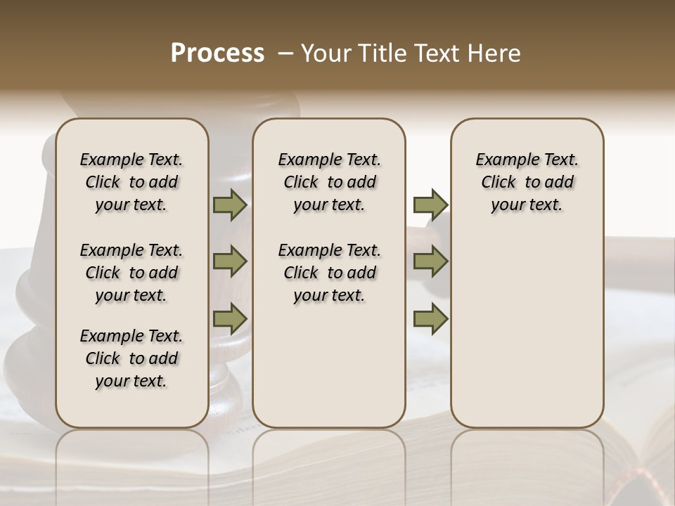 Crimecase Gavel Authority PowerPoint Template