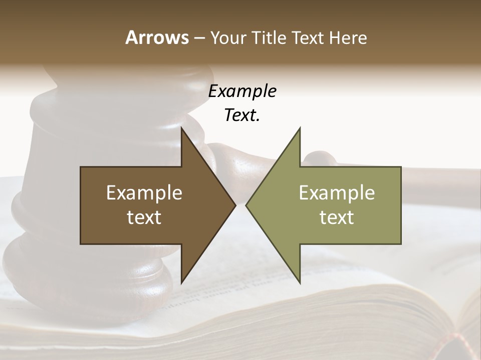 Crimecase Gavel Authority PowerPoint Template