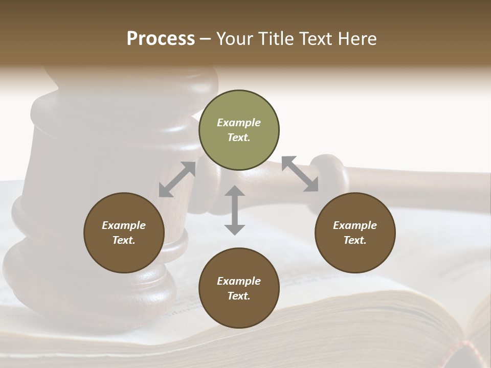 Crimecase Gavel Authority PowerPoint Template