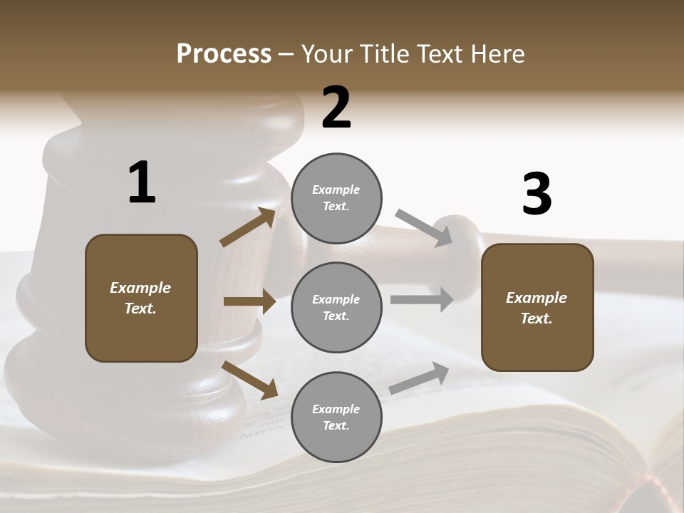 Crimecase Gavel Authority PowerPoint Template