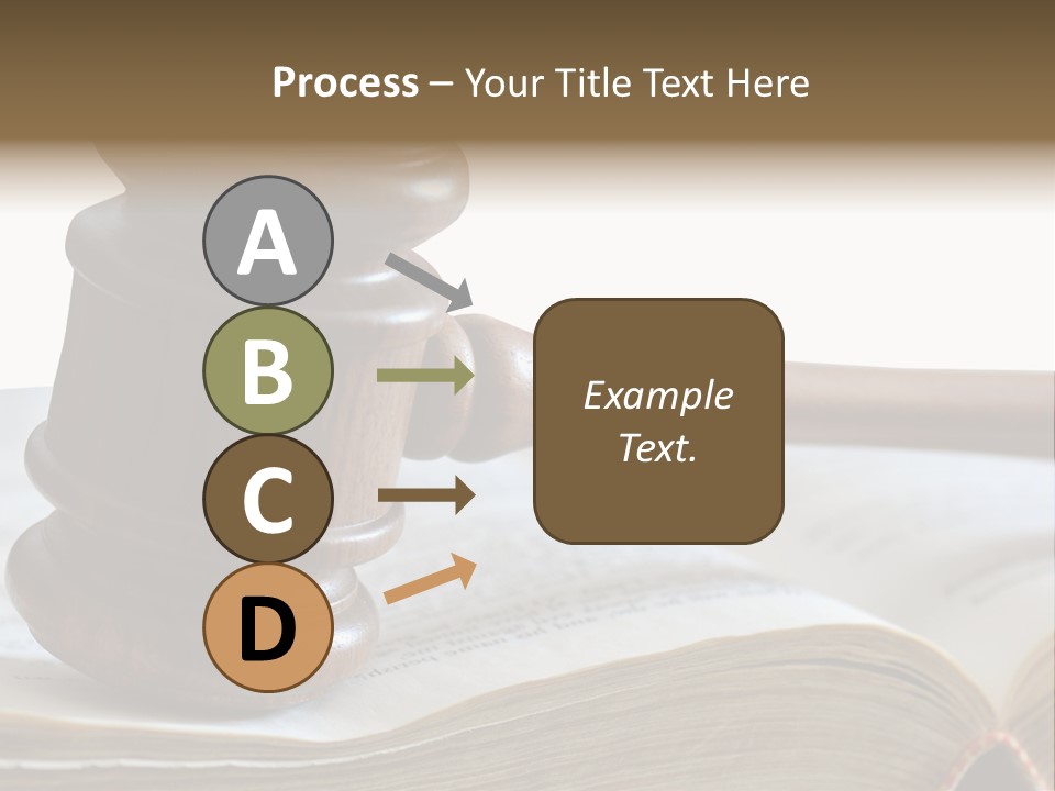 Crimecase Gavel Authority PowerPoint Template