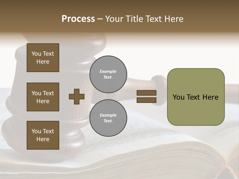 Crimecase Gavel Authority PowerPoint Template