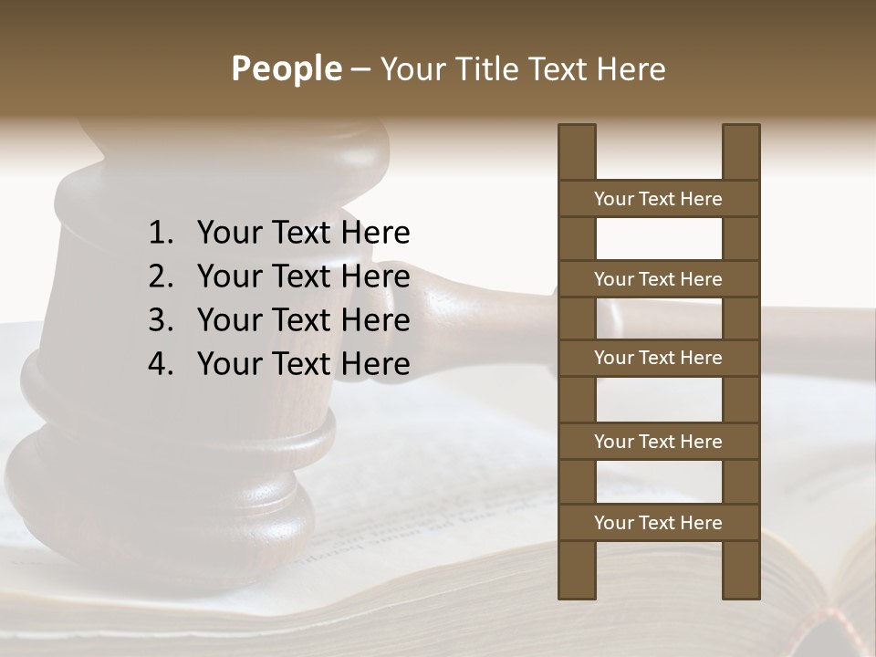 Crimecase Gavel Authority PowerPoint Template