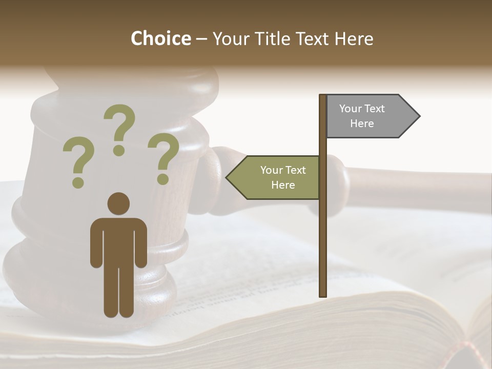 Crimecase Gavel Authority PowerPoint Template