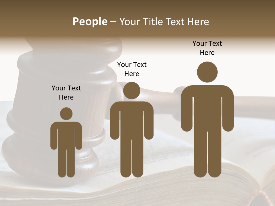 Crimecase Gavel Authority PowerPoint Template