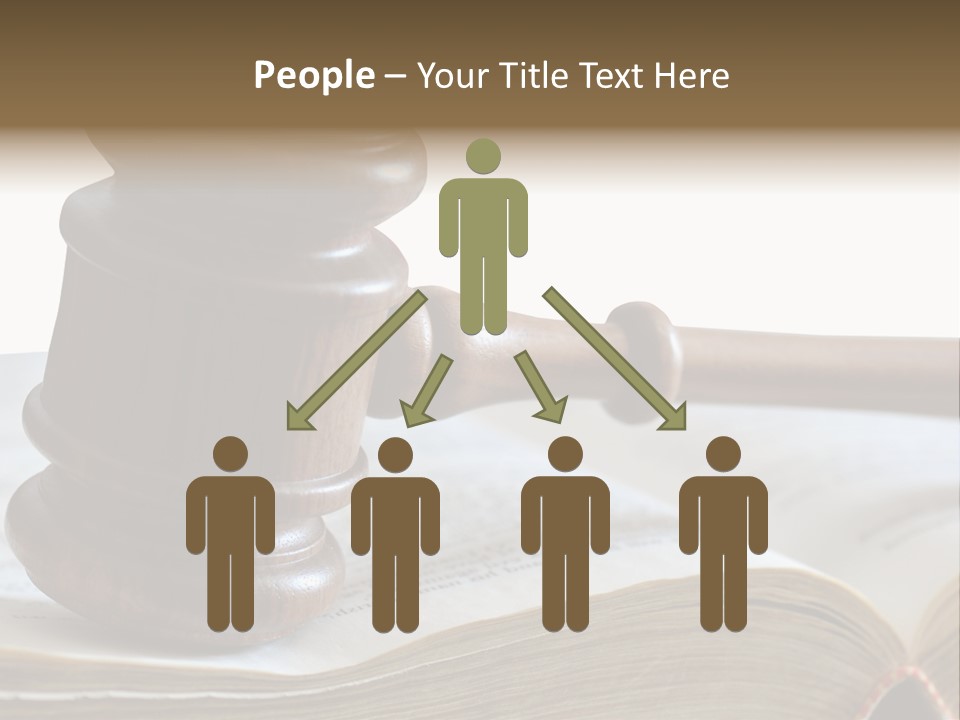 Crimecase Gavel Authority PowerPoint Template