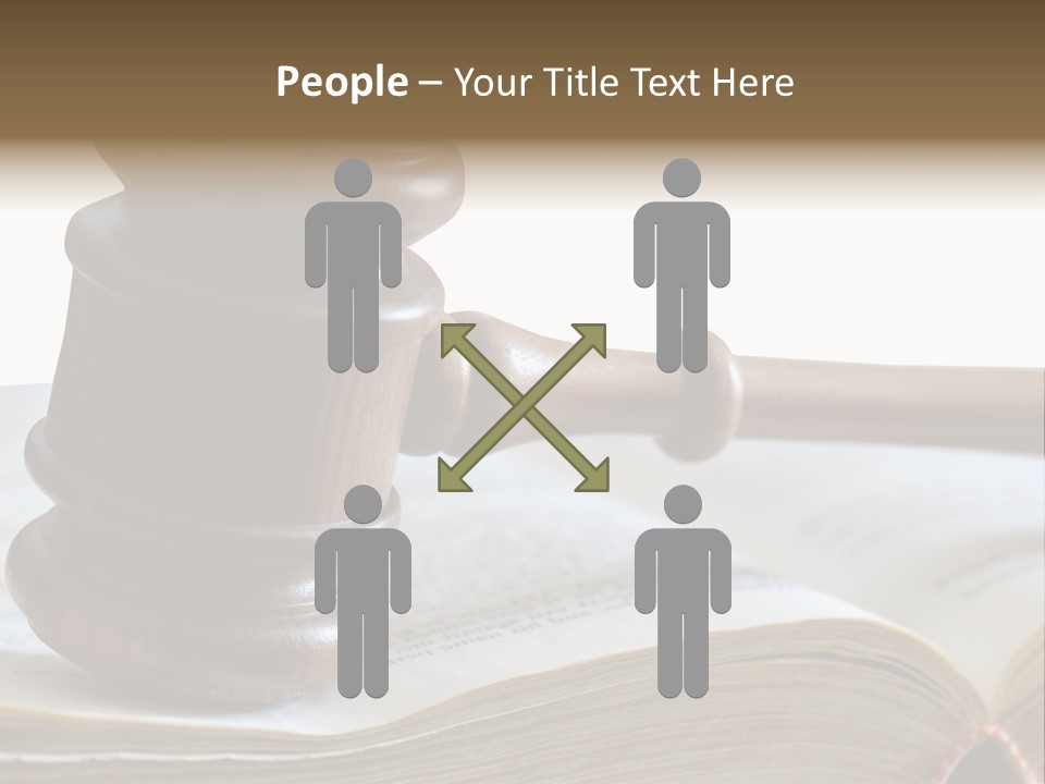 Crimecase Gavel Authority PowerPoint Template