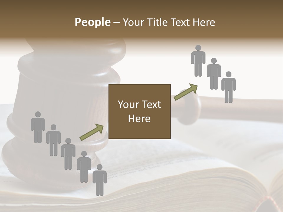 Crimecase Gavel Authority PowerPoint Template