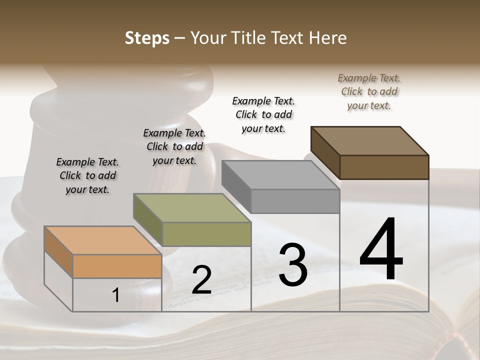 Crimecase Gavel Authority PowerPoint Template