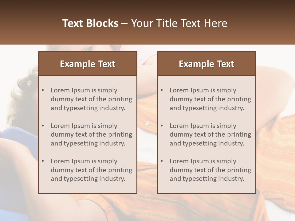 Parenthood Father Tell PowerPoint Template