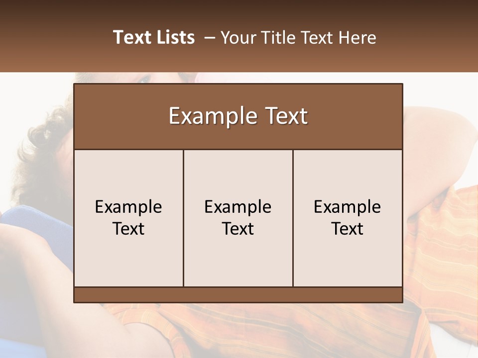 Parenthood Father Tell PowerPoint Template