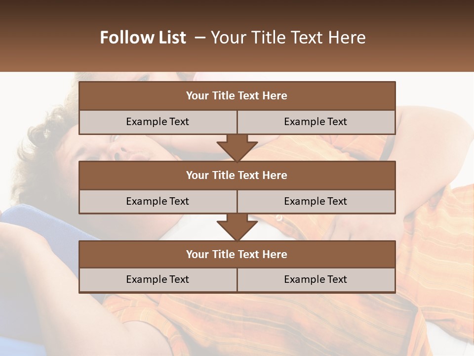 Parenthood Father Tell PowerPoint Template