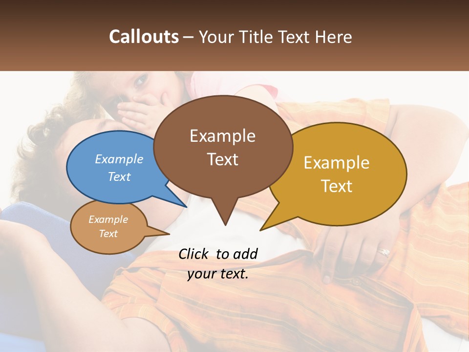 Parenthood Father Tell PowerPoint Template