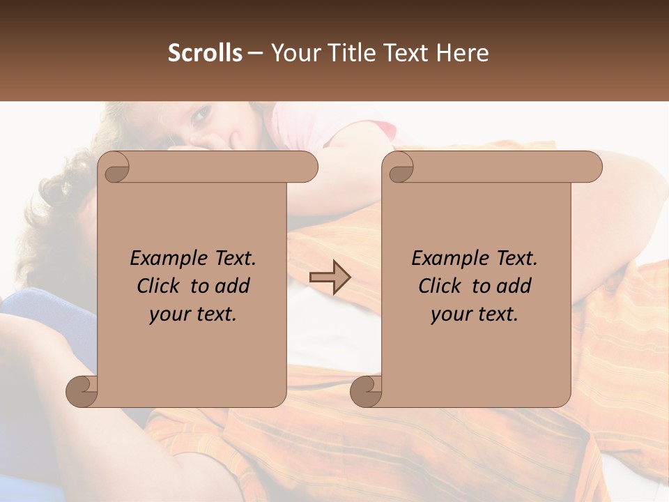 Parenthood Father Tell PowerPoint Template
