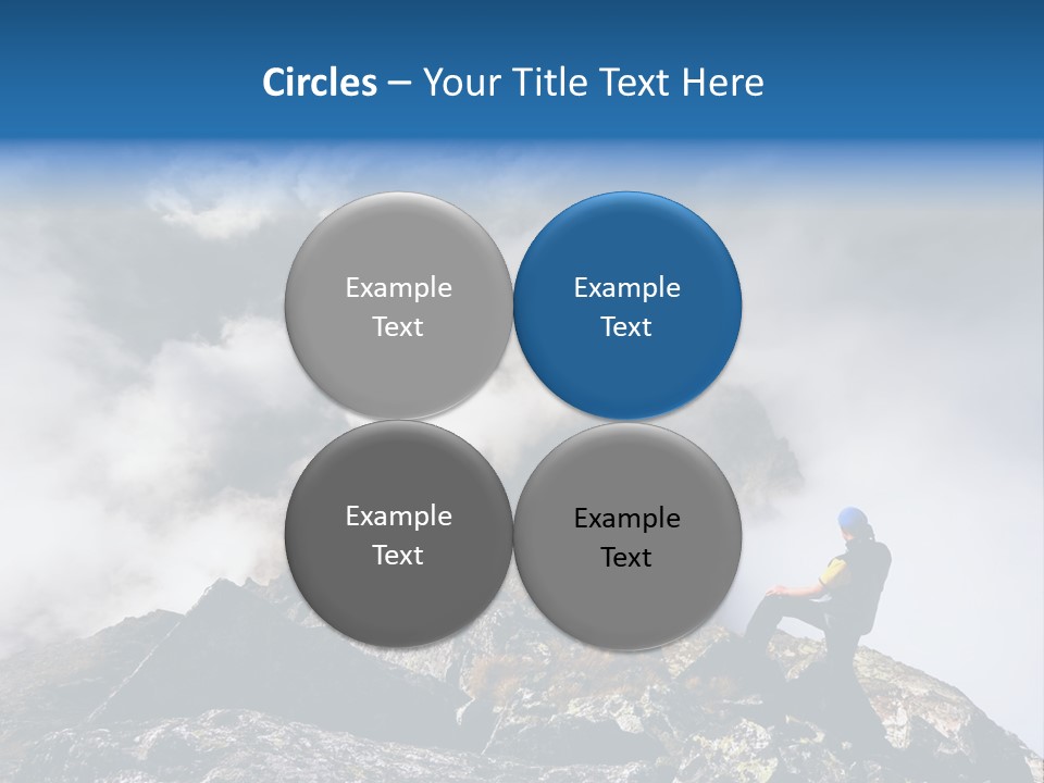 Sky Rock Mountain PowerPoint Template