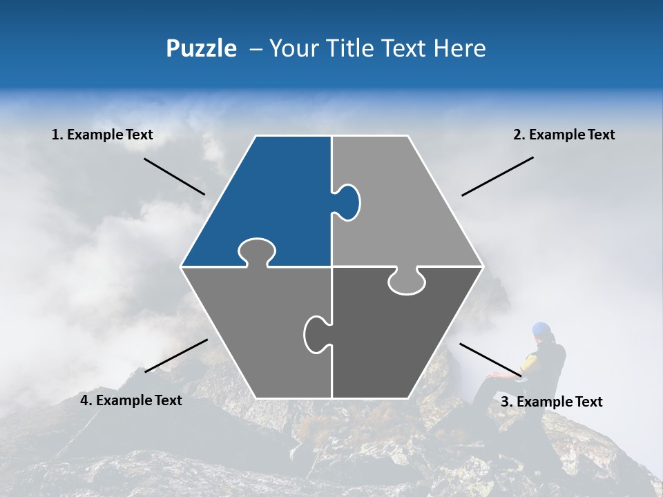 Sky Rock Mountain PowerPoint Template