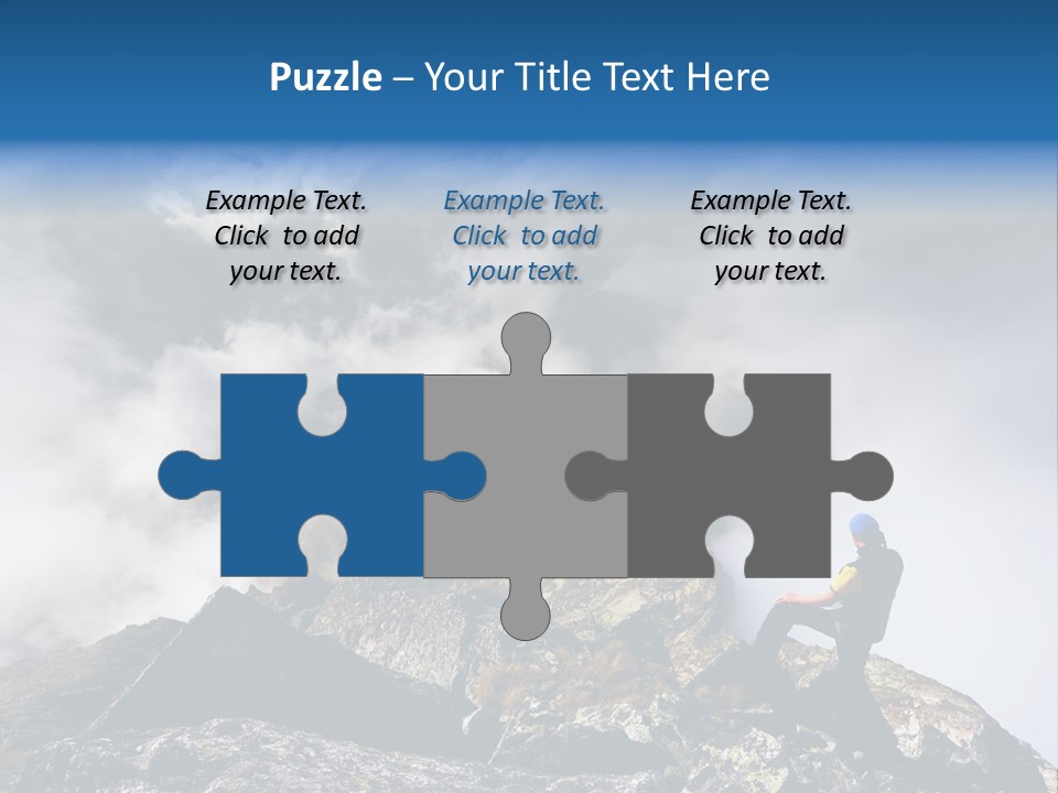 Sky Rock Mountain PowerPoint Template