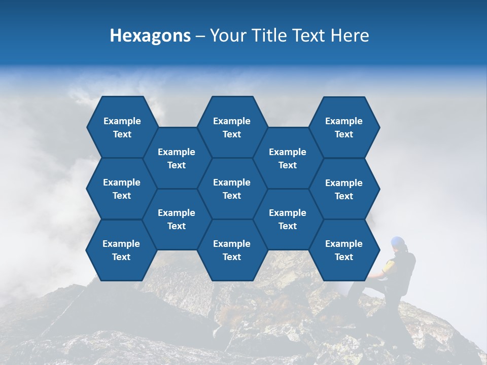 Sky Rock Mountain PowerPoint Template