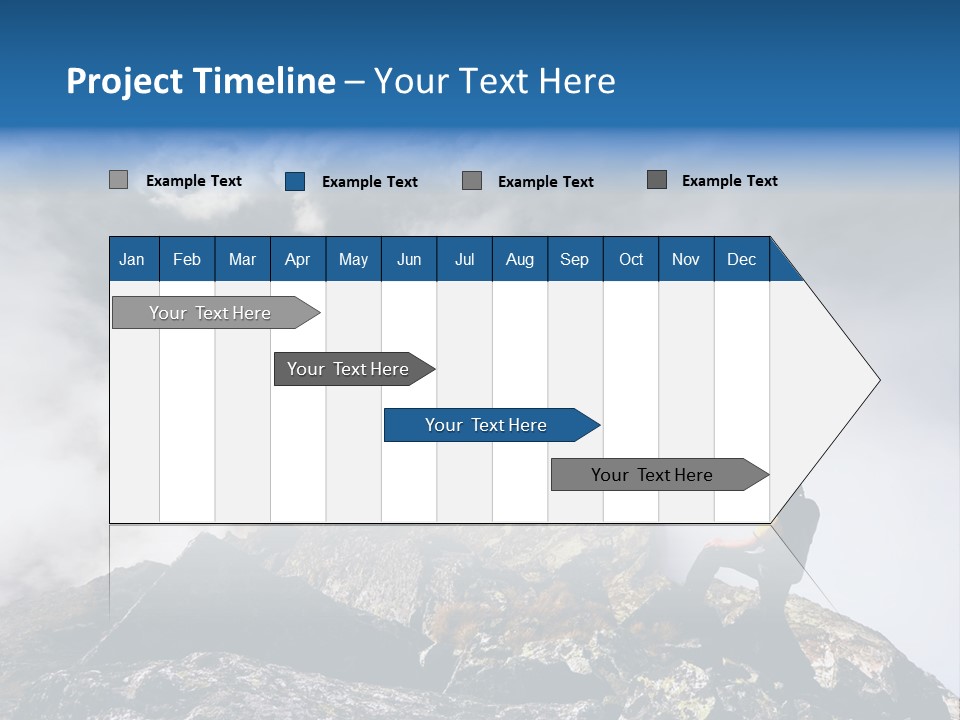 Sky Rock Mountain PowerPoint Template