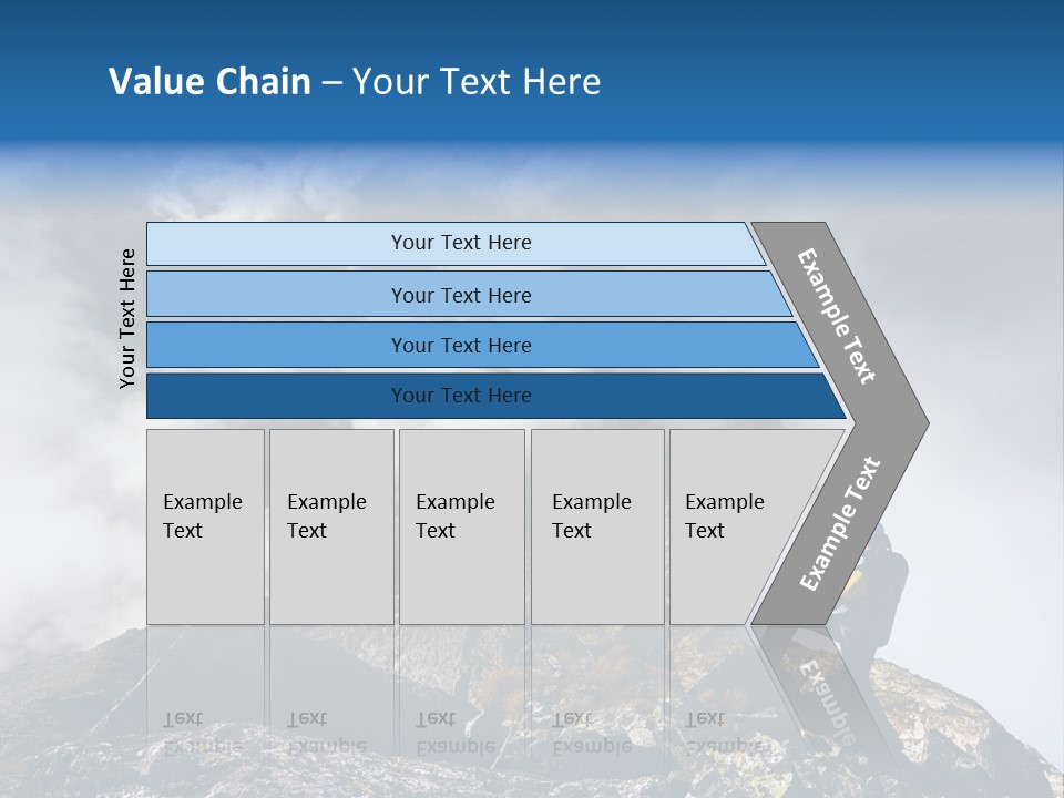 Sky Rock Mountain PowerPoint Template