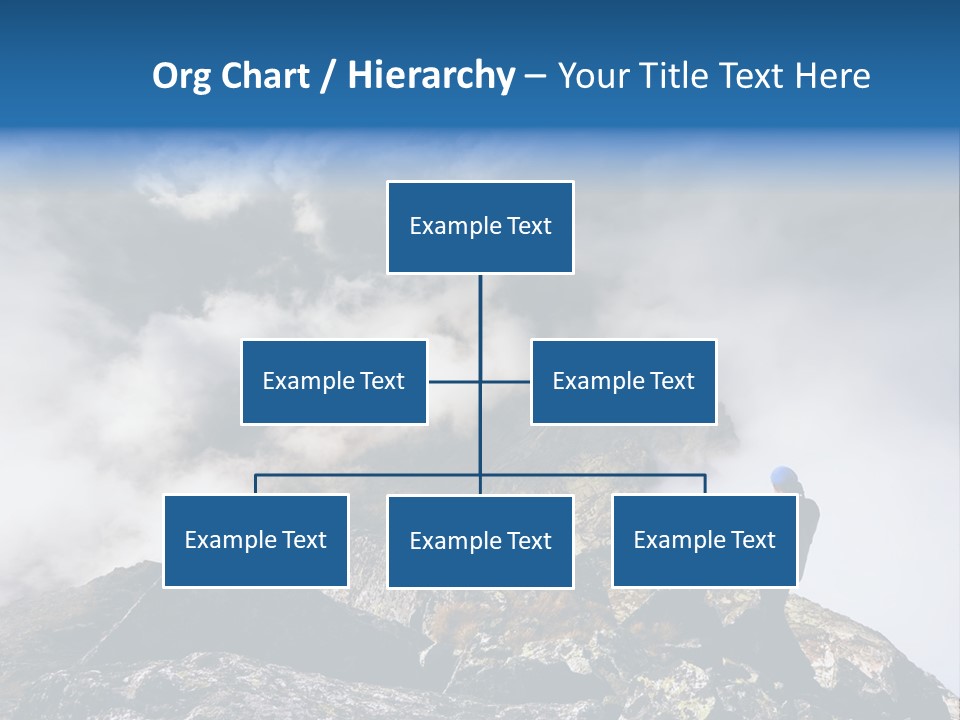 Sky Rock Mountain PowerPoint Template