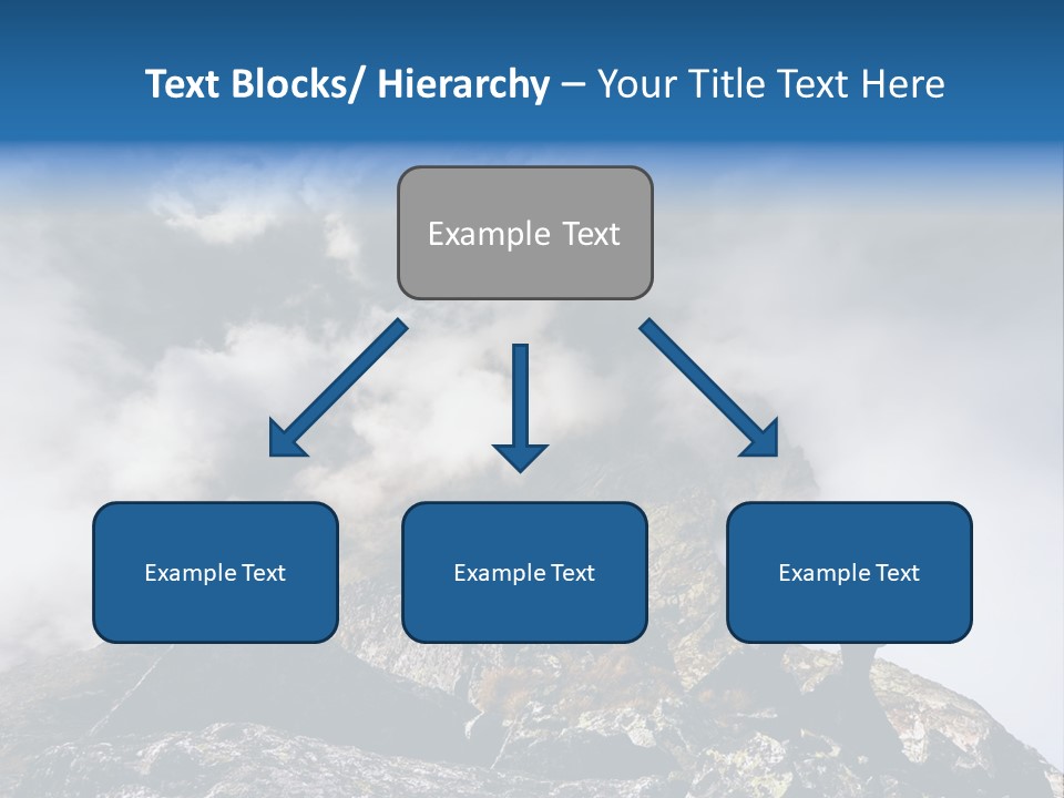 Sky Rock Mountain PowerPoint Template