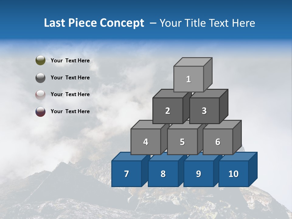 Sky Rock Mountain PowerPoint Template