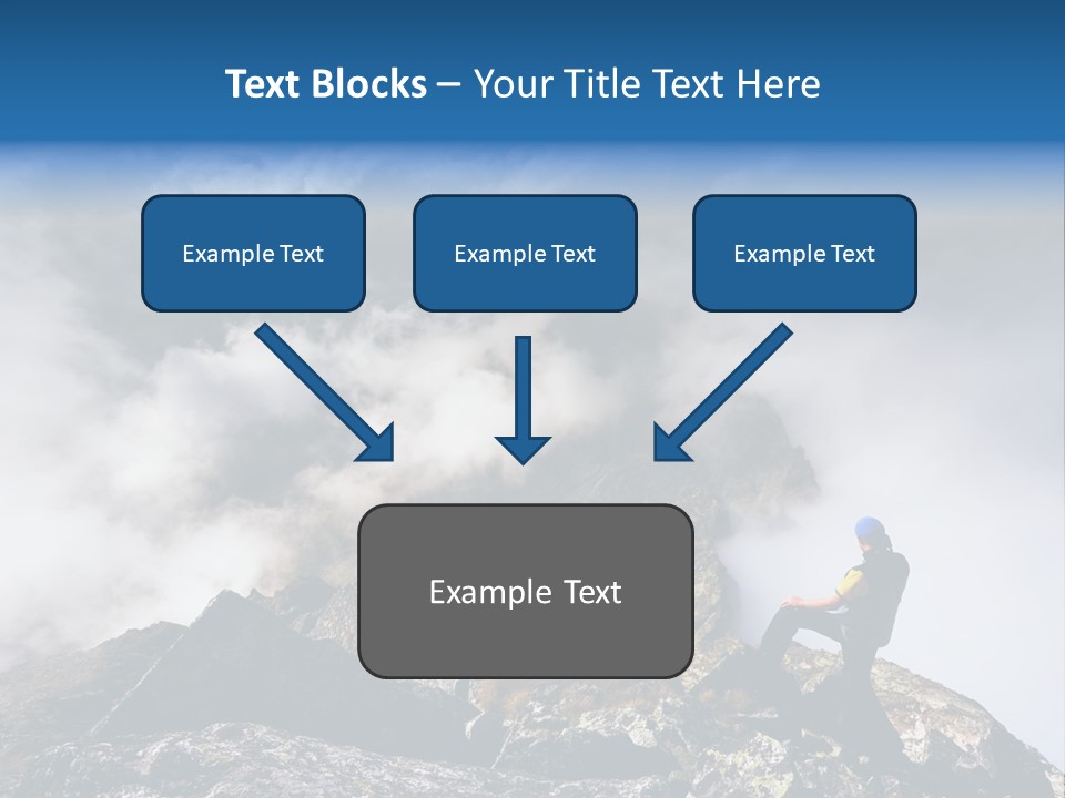 Sky Rock Mountain PowerPoint Template