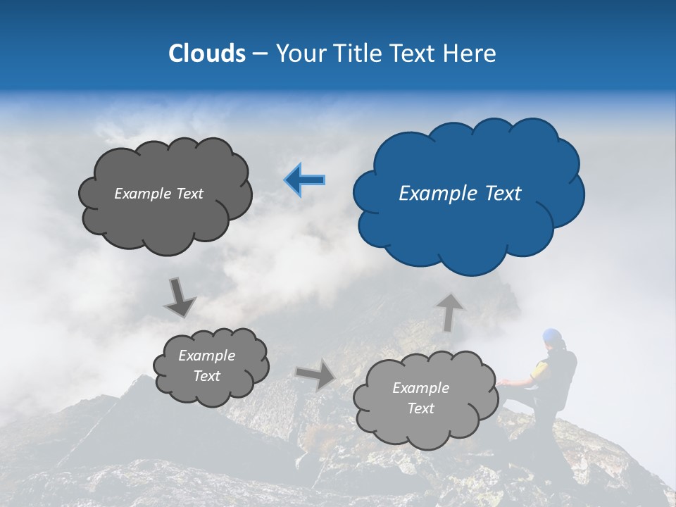 Sky Rock Mountain PowerPoint Template