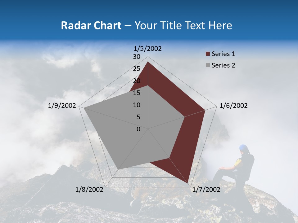 Sky Rock Mountain PowerPoint Template