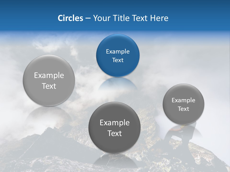 Sky Rock Mountain PowerPoint Template