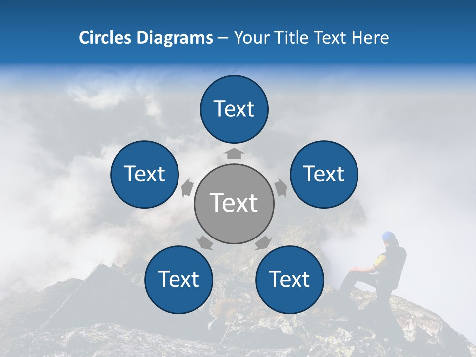 Sky Rock Mountain PowerPoint Template