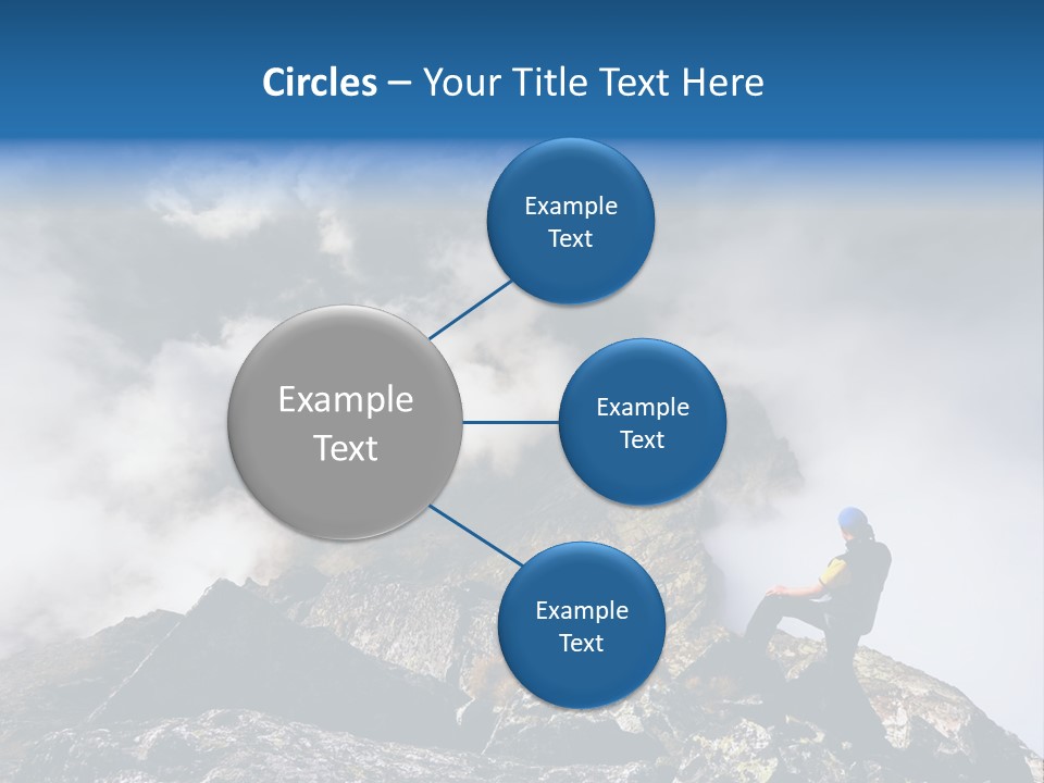 Sky Rock Mountain PowerPoint Template